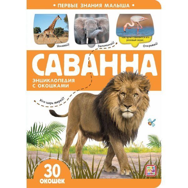 Первые знания малыша. Саванна