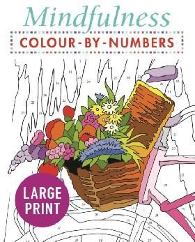 Mindfulness Colour-By-Numbers Large Print