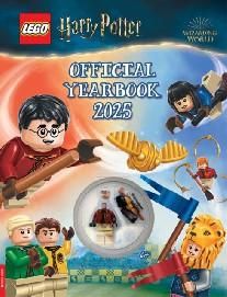 LEGO Harry Potter: Official Yearbook 2025 with Harry Potter minifigure, broom