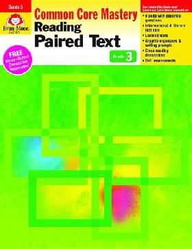 Reading Paired Text: Common Core Mastery, Grade 3