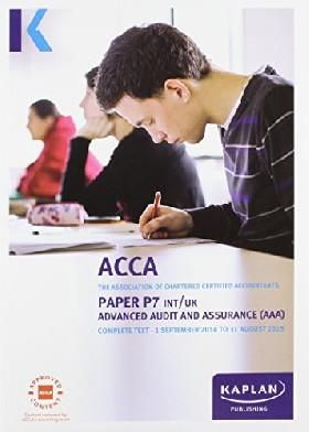 P7 Advanced Audit and Assurance INT UK - Complete Text