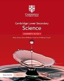 Cambridge lower secondary science learners book 9 with digital access 1 year