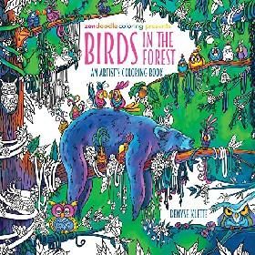 ZDP: Birds in the Forest Coloring book