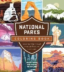 National parks coloring book
