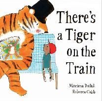 Theres a tiger on the train