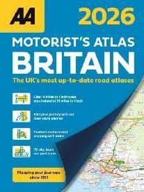 Aa motorists atlas Britain 2026