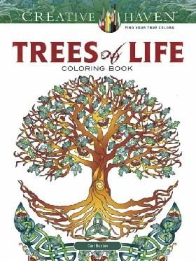 Creative Haven Trees of Life Coloring Book