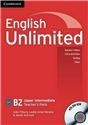 English Unlimited Upper Intermediate Teachers Pack Teachers Book with DVD