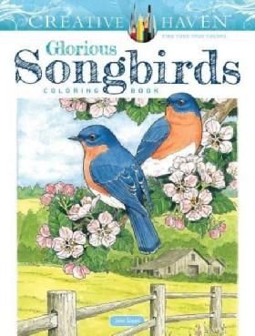 Creative Haven Glorious Songbirds Coloring Book