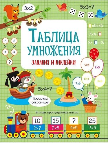 Таблица умножения. Активити для начальной школы