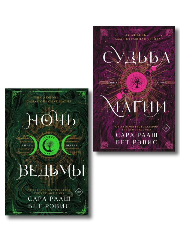 Комплект из 2-х книг: Ночь ведьмы + Судьба магии