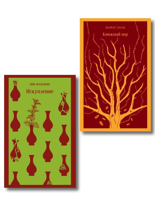 Набор из 2-х книг: Книжный вор Зусак, Искупление Макьюэн