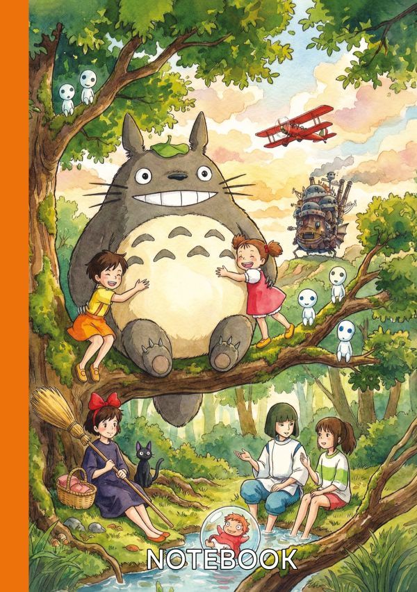 Блокнот. Хаяо Миядзаки — Вдохновение на каждый день (формат А5, 160 стр., контентный блок)