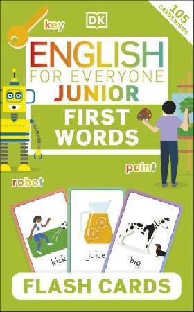 English for Everyone Junior: First Words Flash Cards