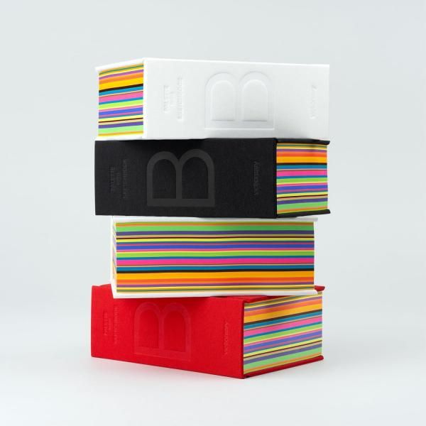 PALETTE mini Series Sketchbook: White, Black or Red cover