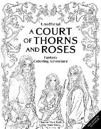 Masks and Magic : A Faerie Romantasy Coloring Adventure