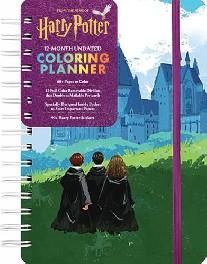 Harry Potter 12-Month Undated Coloring Planner