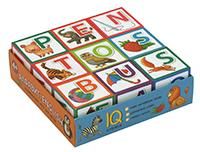 Умные кубики. 9 кубиков в поддончике. Алфавит. English. 4+