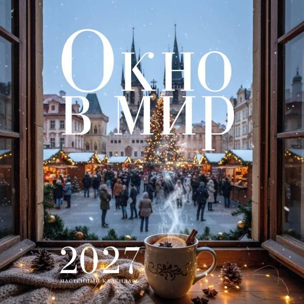 Окно в мир. Календарь настенный на 2027 год 300х300