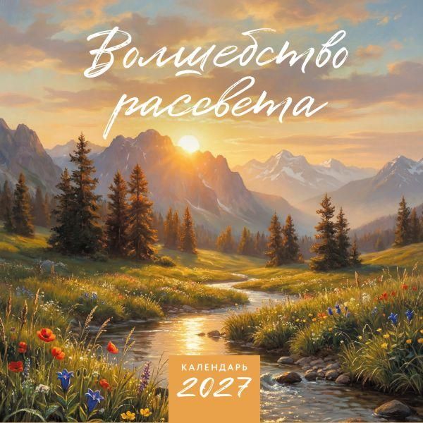 Волшебство рассвета. Календарь настенный на 2027 год 300х300 мм