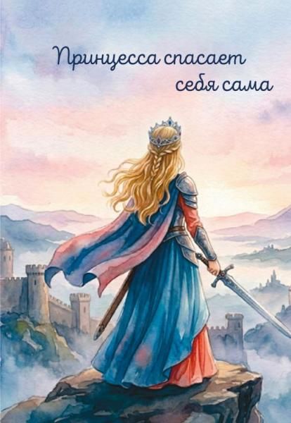 Принцесса спасает себя сама. Ежедневник недатированный А5, 72 л.