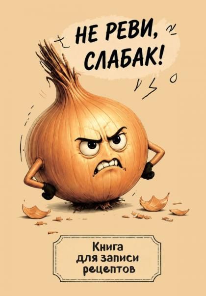 Книга для записи рецептов. Злой лук