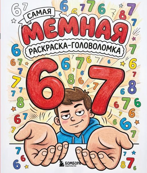 67. Самая мемная раскраска-головоломка six-seven