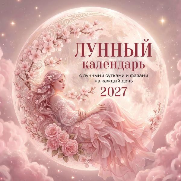 Лунный календарь на 2027 год. Календарь настенный на 2027 год 300х300