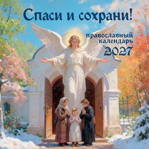 Спаси и сохрани Православный настенный календарь на 2027 год 300х300