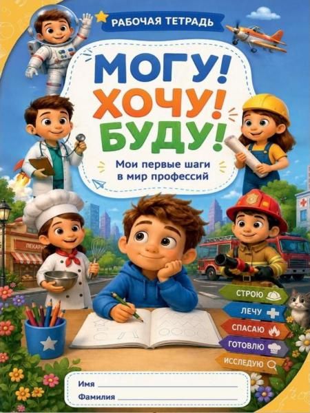 Могу Хочу Буду Знакомство с миром профессий: Рабочая тетрадь