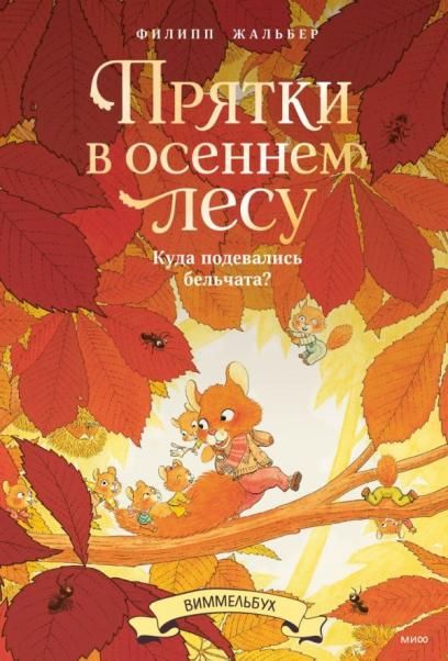 Прятки в осеннем лесу. Куда подевались бельчата Виммельбух